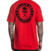 Classic Tee Red SCM3008 T-Shirt Men Männer Frauen rot Badge Shirt Sullen Clothing Switzerland