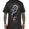 Schlangen Motiv T-Shirt mit Skull, Totenkopf